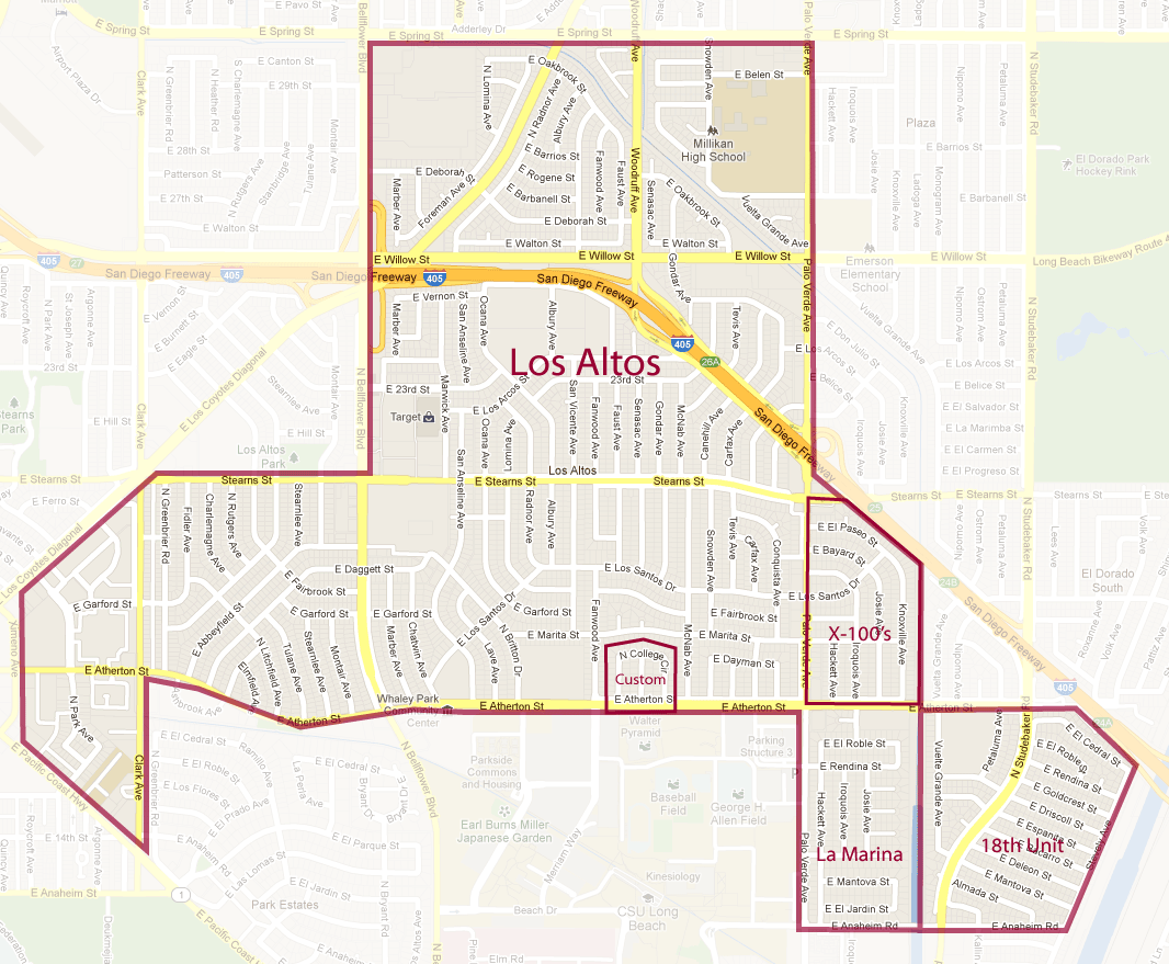 Los Altos Hills Zip Code Map United States Map